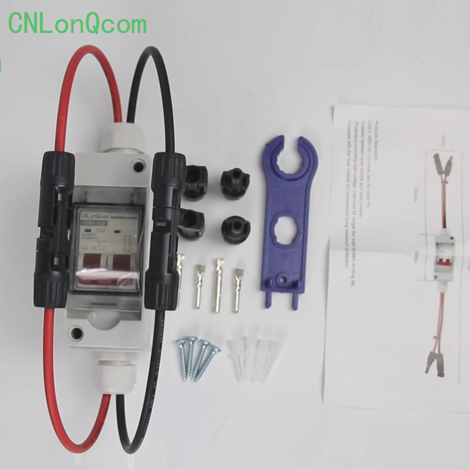 CNLonQcom lanserer LQX-C Solar DC Breaker Box