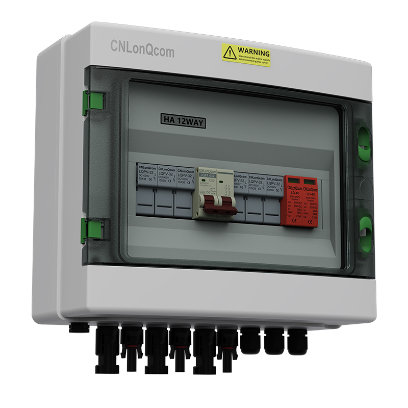 PV Combiner Box 3 In 1 Out DC500V