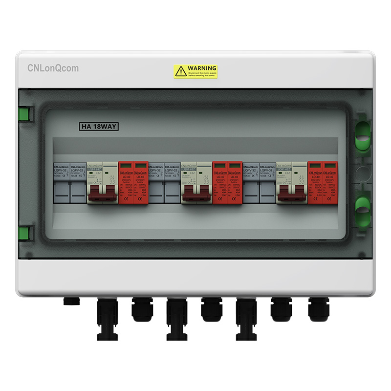 PV Combiner Box 3 In 3 Out DC500V